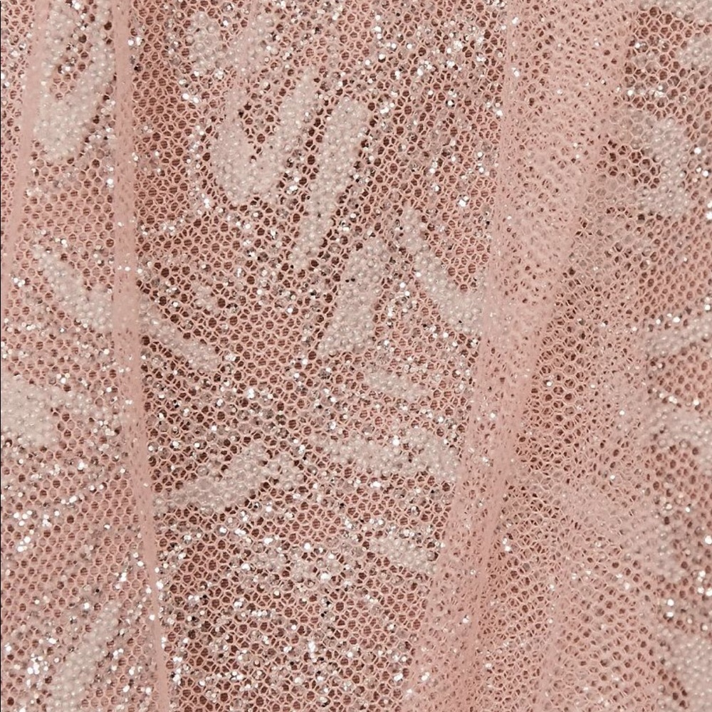 NWT Hayley Paige x BHLDN one shoulder tulle gown - Picture 10 of 11